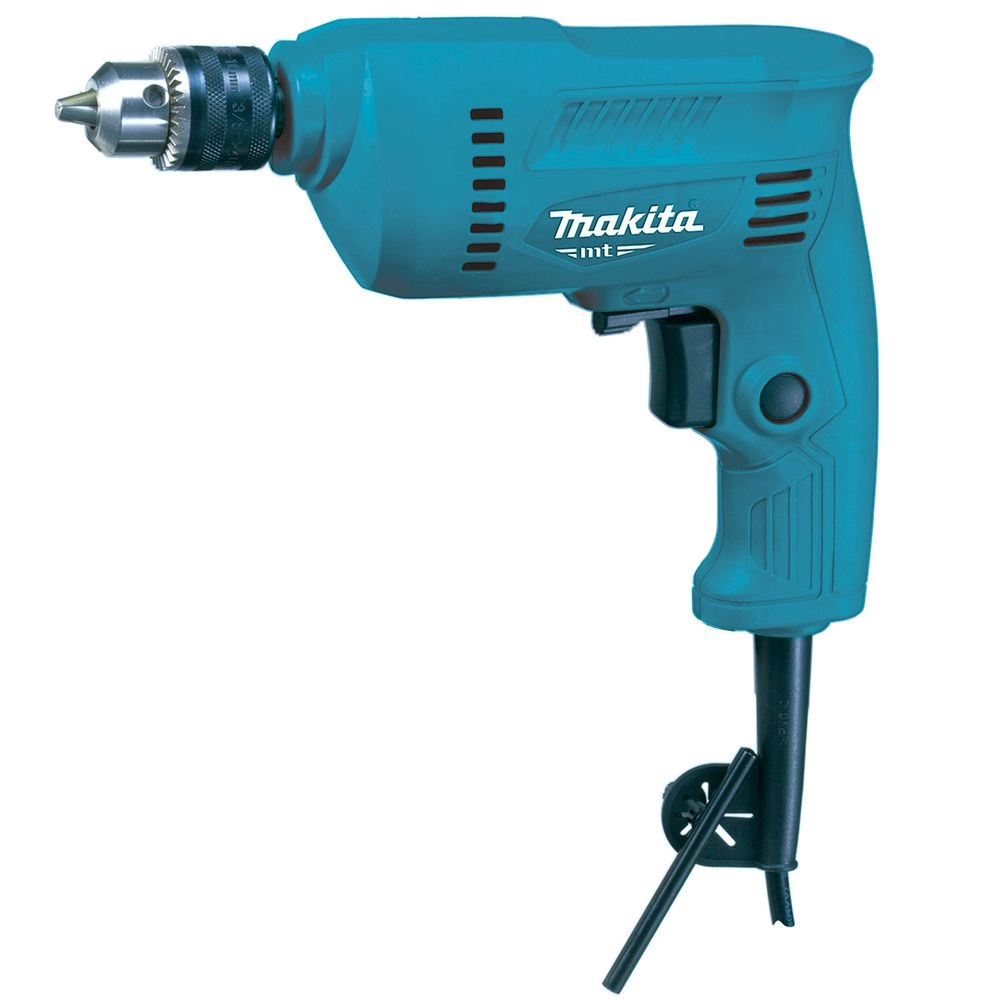 Makita M0600B MT Blue 220V Drill with Keyed Chuck, 10mm, 350W, Variable Speed Reversing