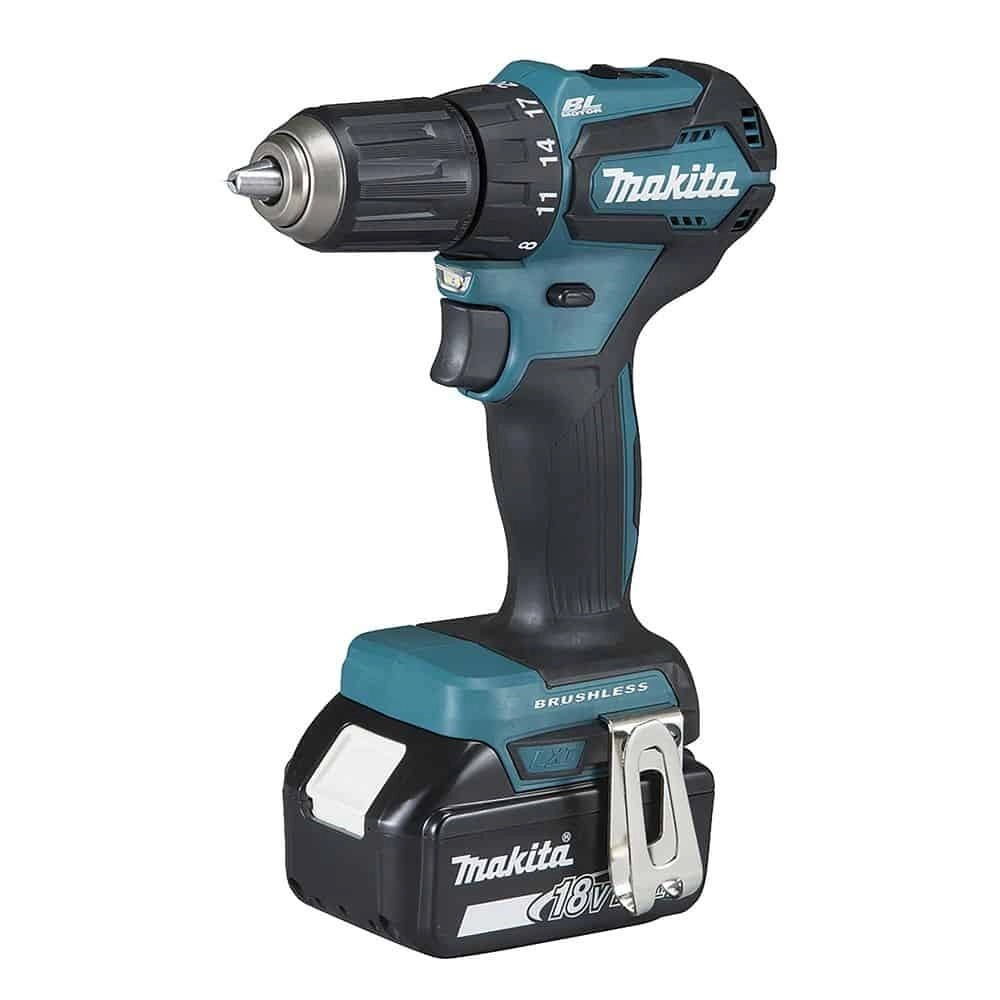 Makita DDF483RFJ 18V Lithium-Ion Cordless Driver Drill 13mm with 2x (3Ah) Battery and Charger in Makpac
