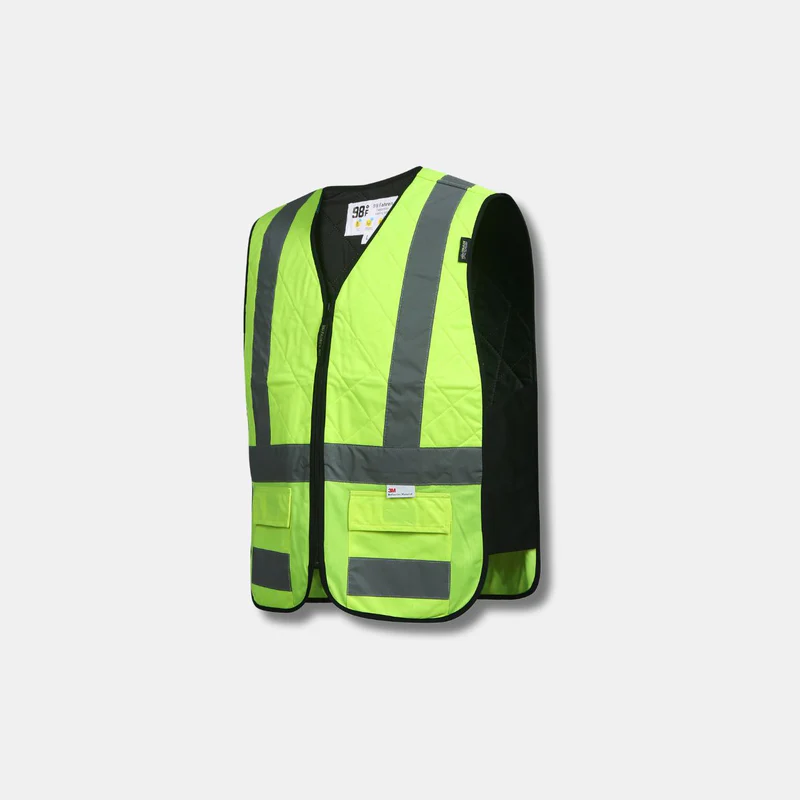 98 Fahren green color Cooling Vest EVO High Visibility