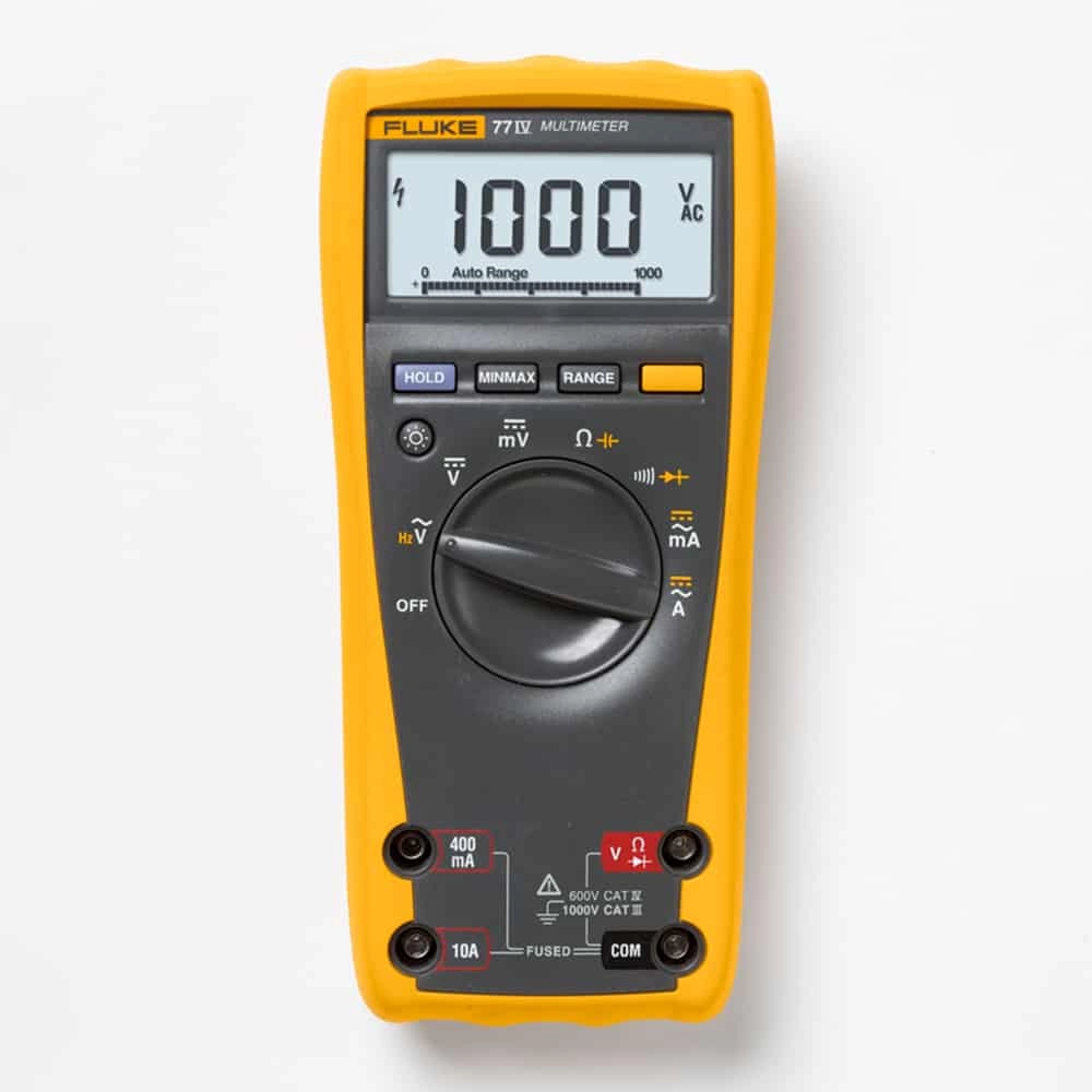 Fluke 77-4/EUR Digital Multimeter, CAT IV 600V, 10A