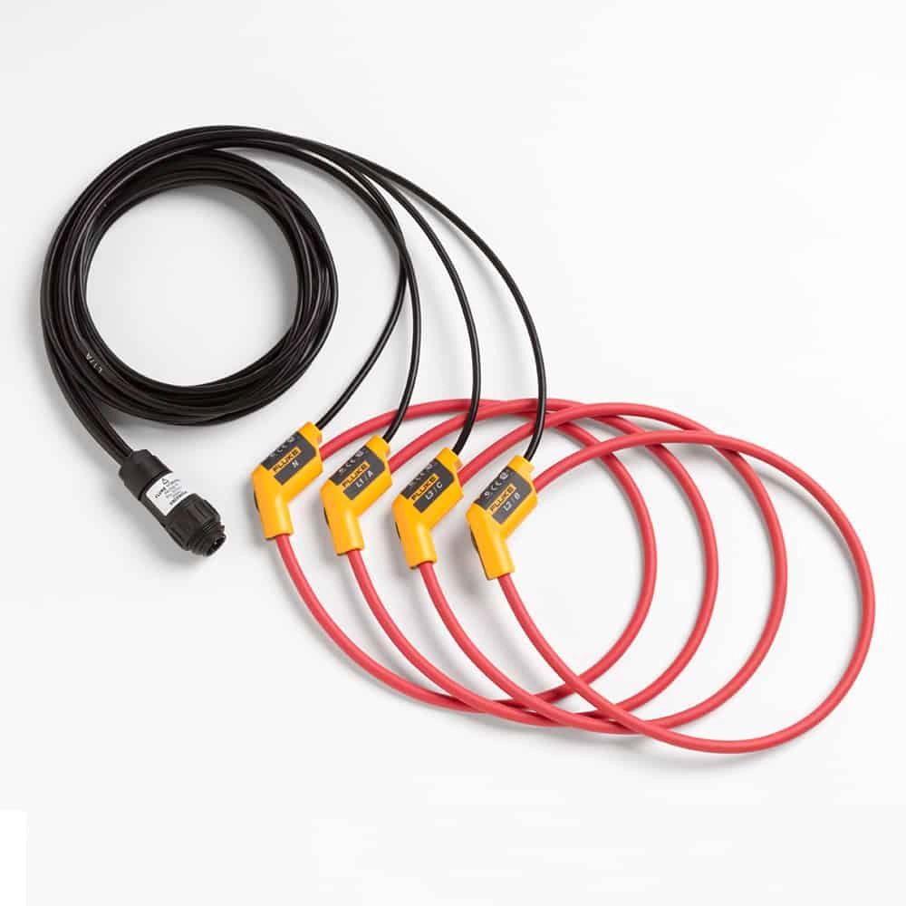Fluke FS17X5-TF-II Shielded 4-Phase AC Current Flexi Probe Set, 3000A