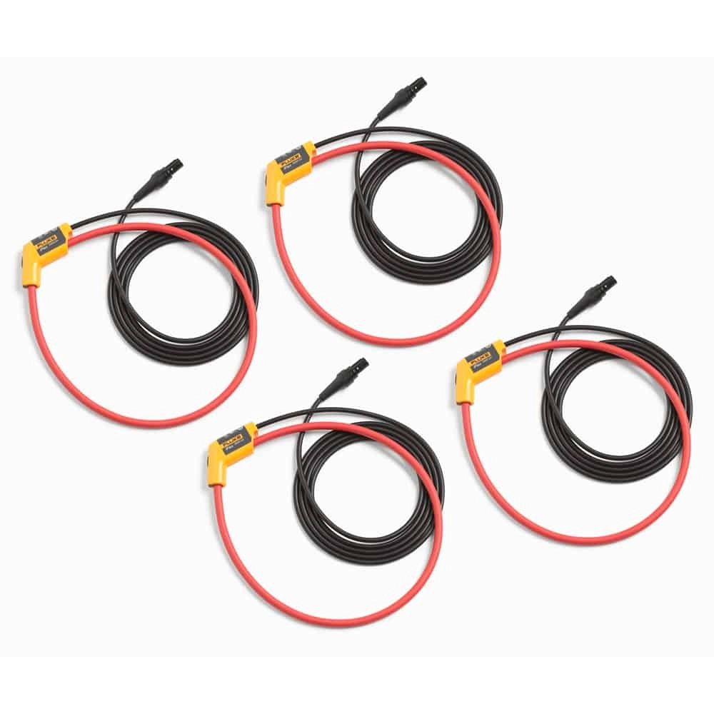 Fluke i17XX-Flex3000/4PK iFlex Flexible Current Probe, 3000A, 24 Inches, Pack of 4
