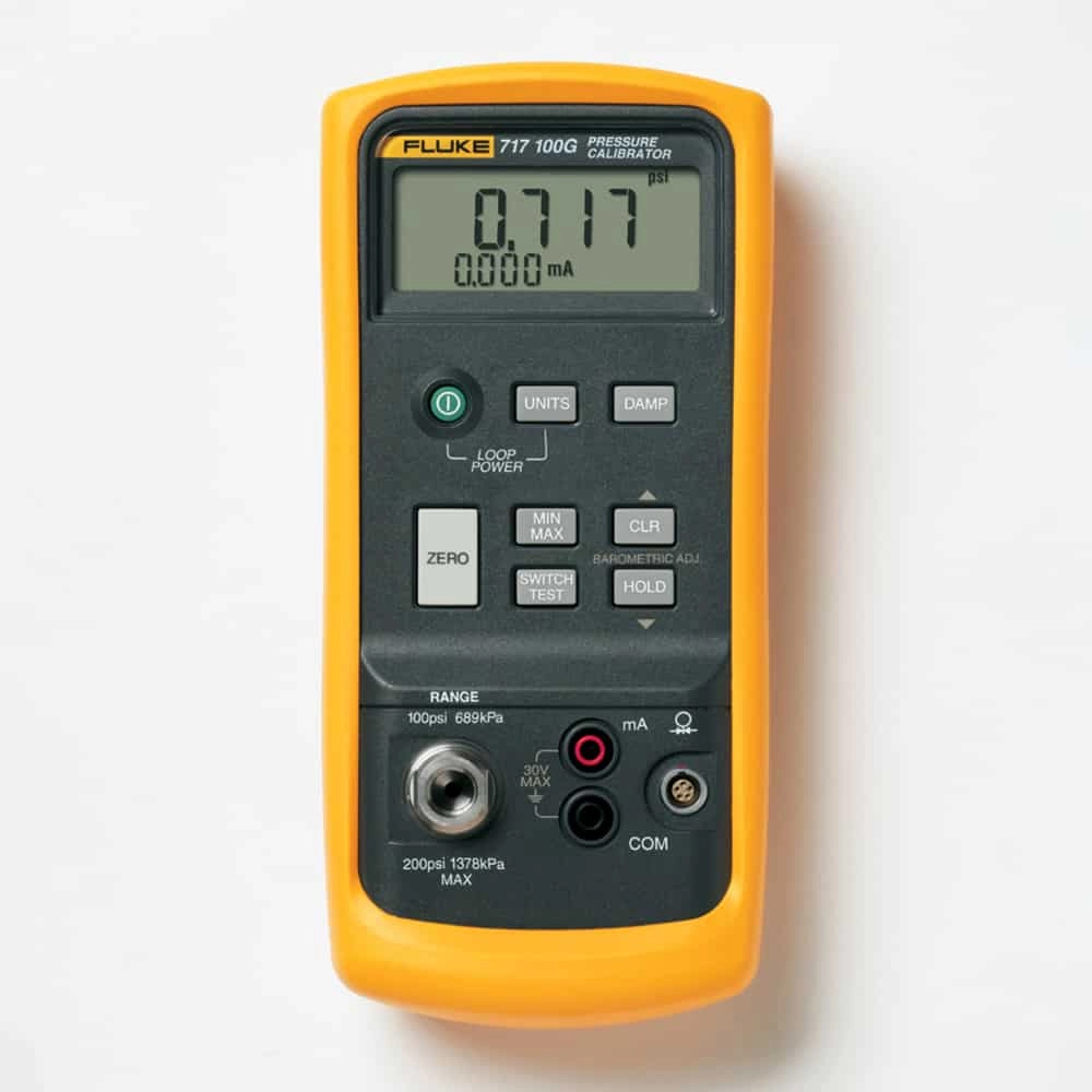 Fluke 717-15G Pressure Calibrator 15 PSIG, 1 Bar