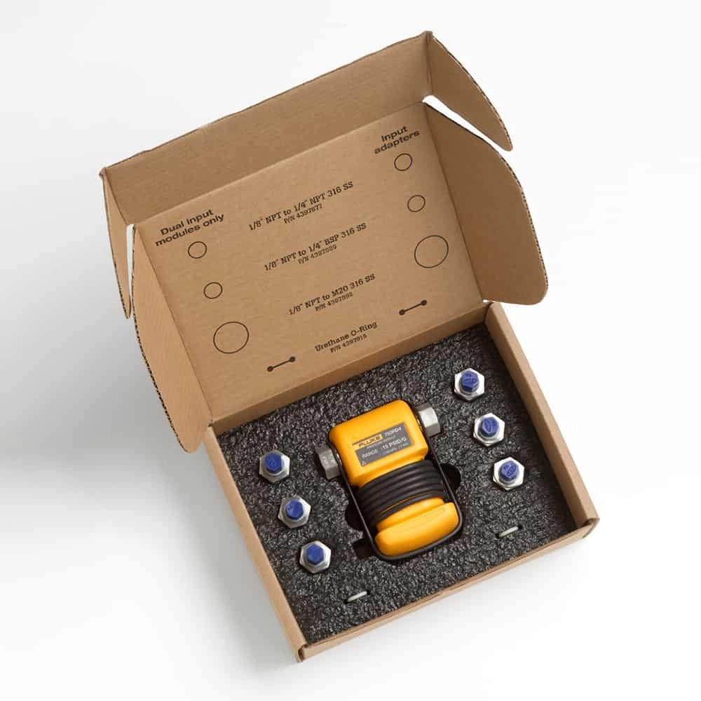 Fluke Pressure Calibrators 750P23 1 Fluke Pressure Calibrators 750P23 2 Fluke Pressure Calibrators 750P23 3 Fluke 750P23 Pressure Module, 0 to 5 PSI, 0 to 350 mBar