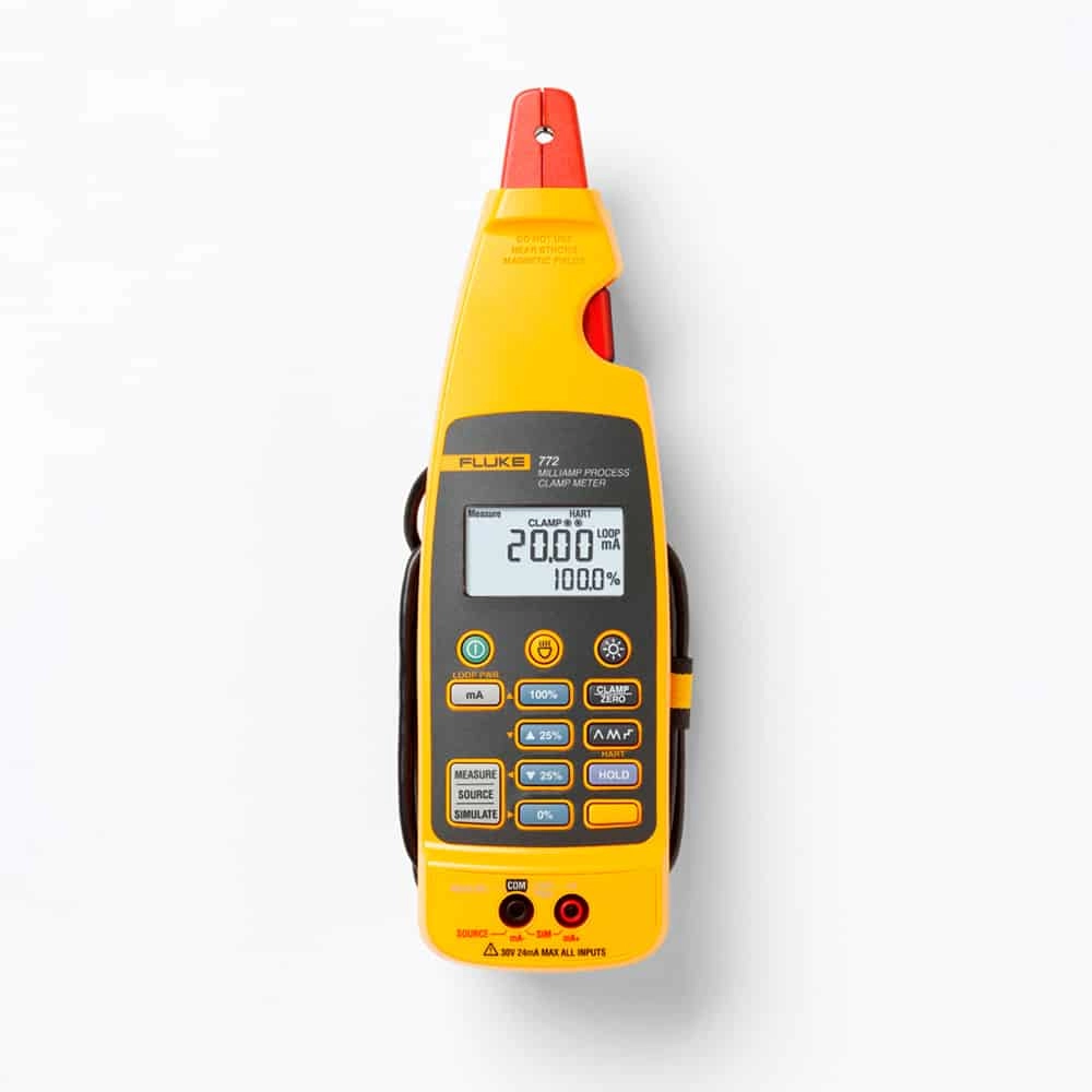 Fluke 772 Milliamp Process Clamp Meter, 0 to 20.99mA