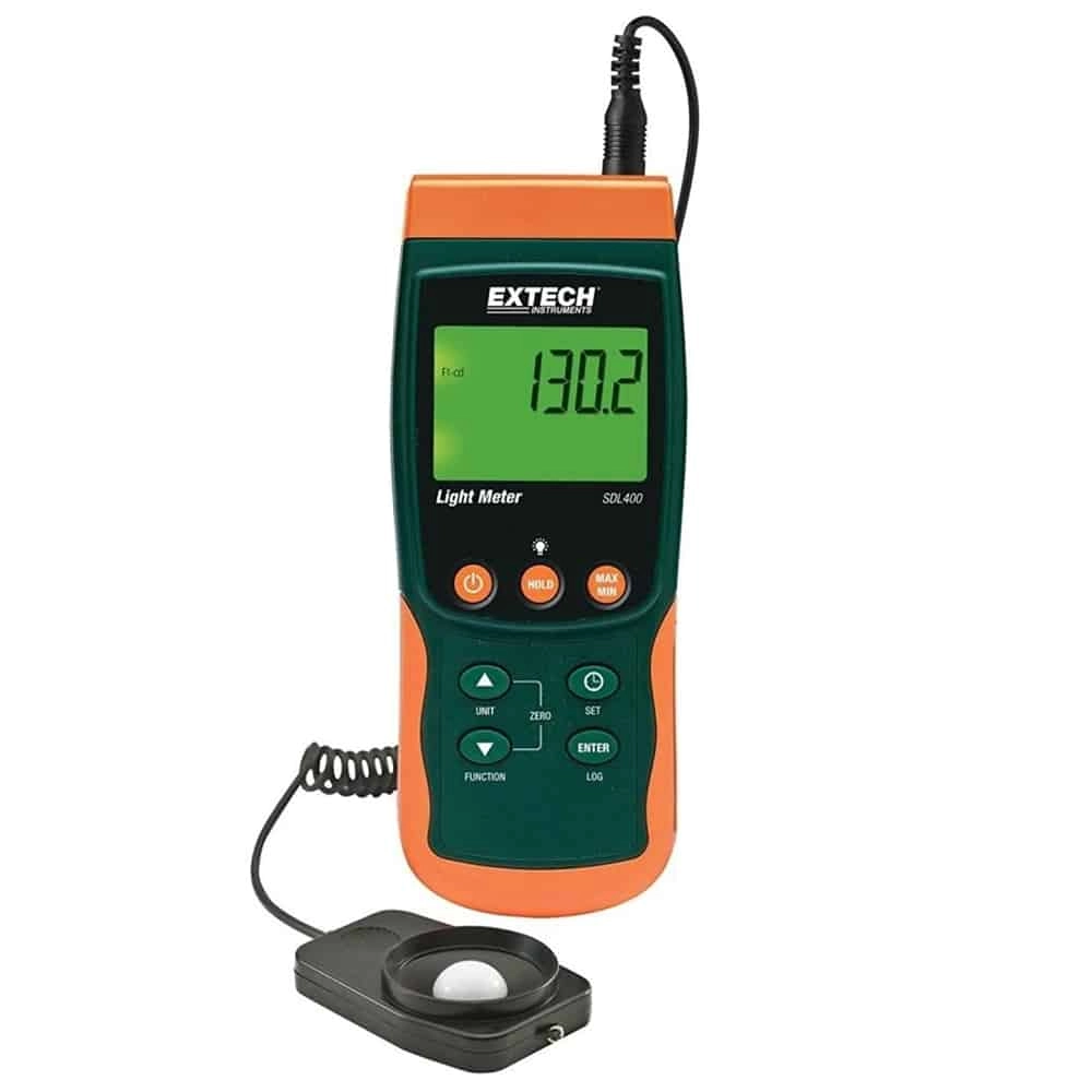 Extech SDL400 Light Meter/Datalogger, 100,000 Lux