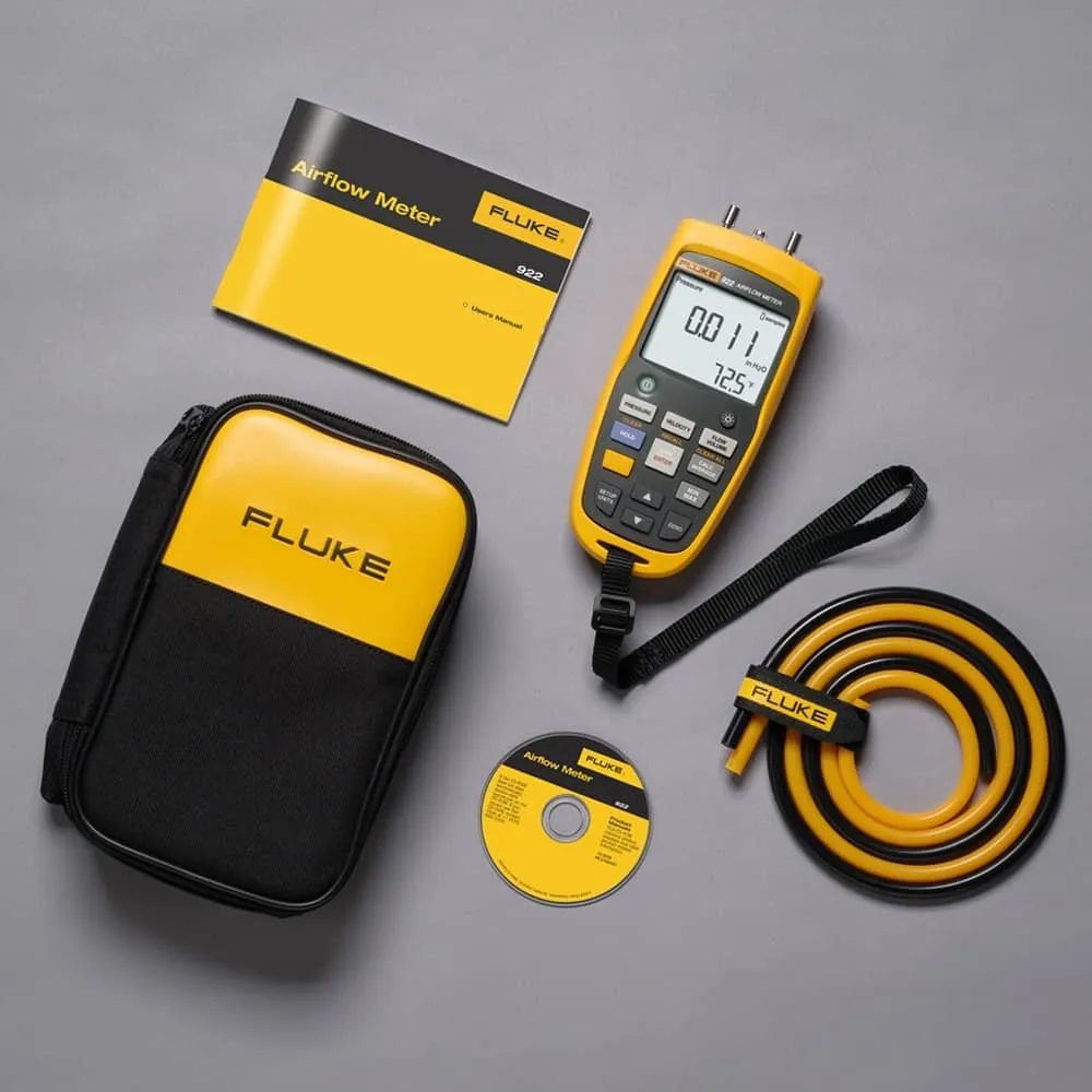 Fluke 922/Kit Airflow Meter Kit, 1-80m/s
