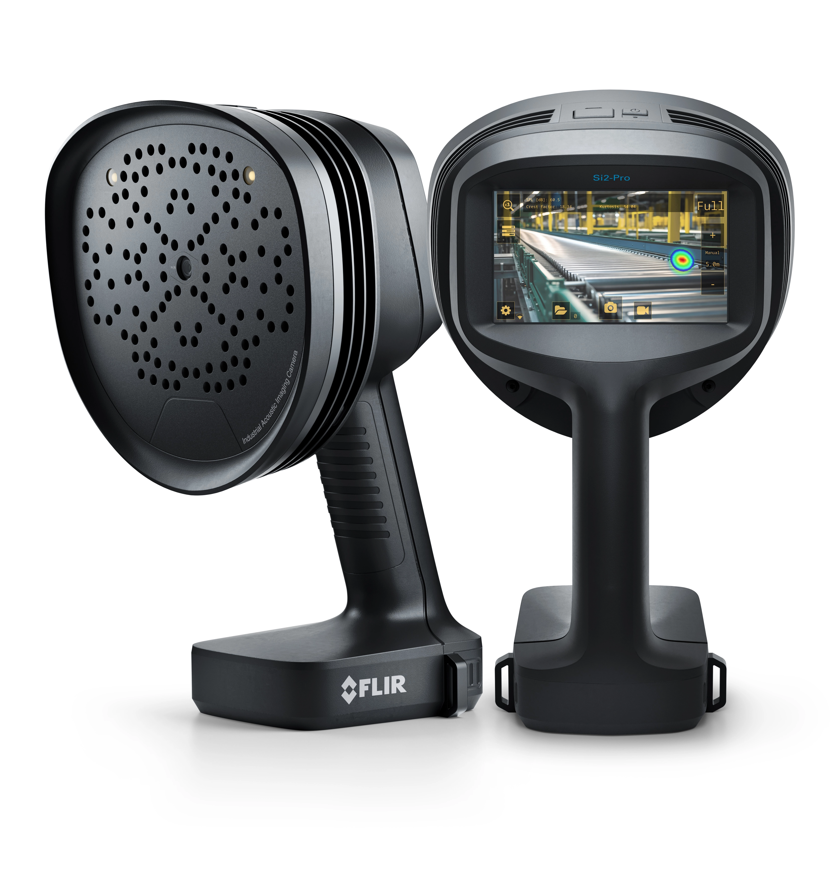 Flir Si2-Pro Industrial Acoustic Imaging Camera for Partial Discharge Detection, Pressurized Leak Detection and Mechanical Fault Detection