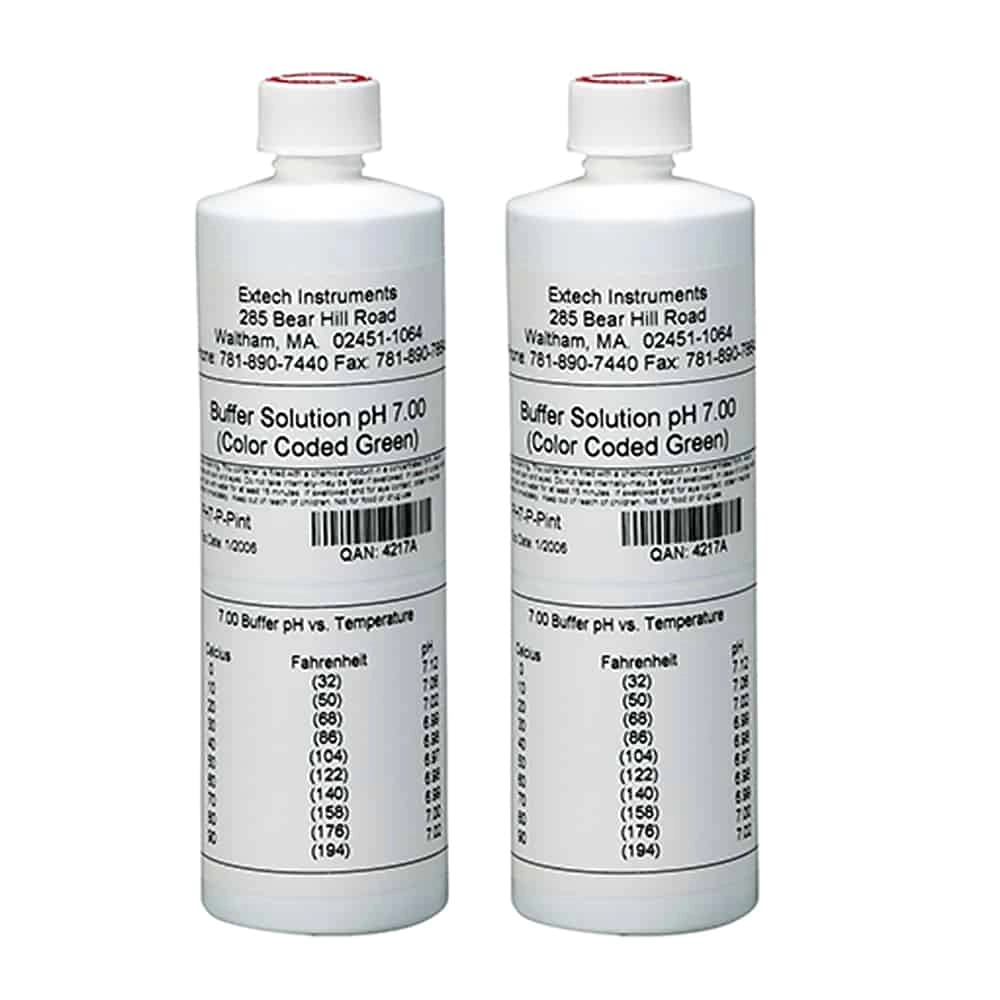  Extech PH7-P 7Ph Buffer Solution, 2 Bottles