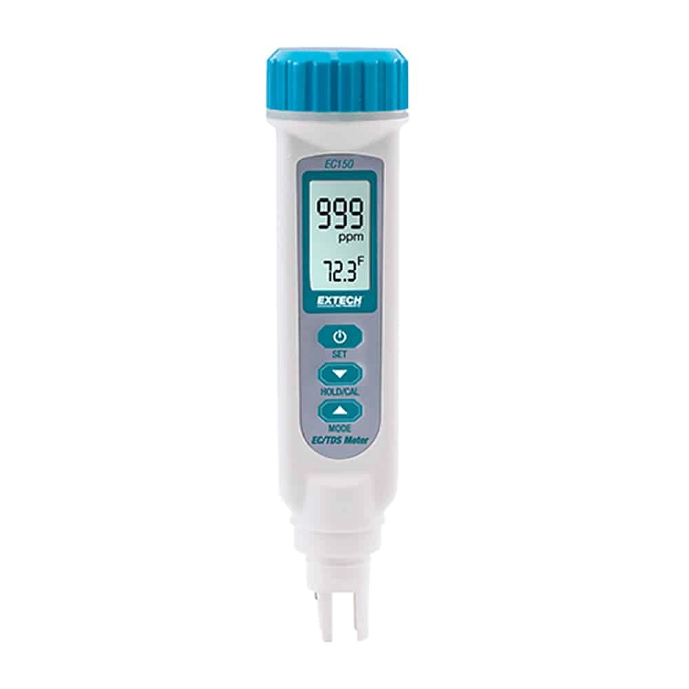 Extech EC150 Waterproof Meter, Conductivity, TDS, Temperature