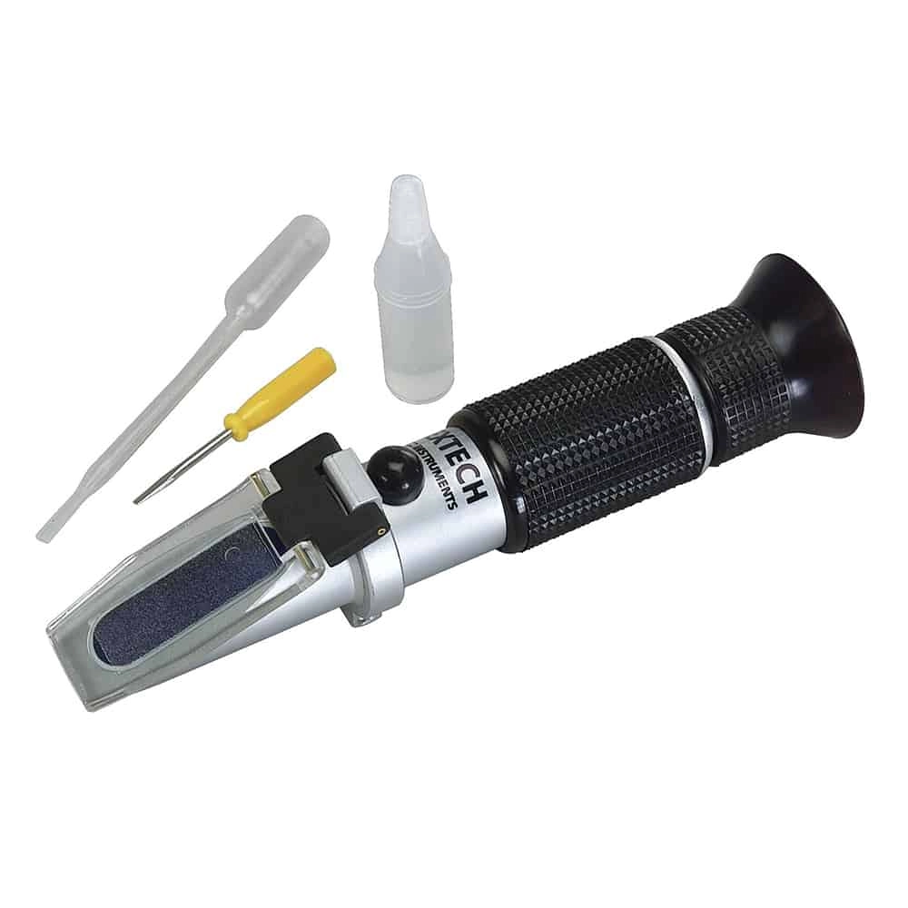 Extech RF40 Portable Battery Coolant/Glycol Refractometer With ATC (°F)