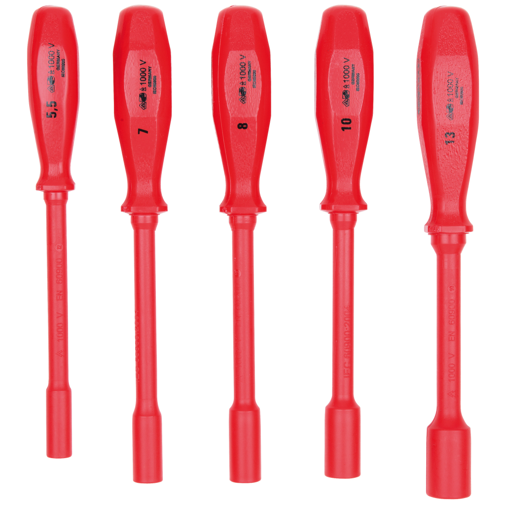 KS Tools   117.1255 Tool set with insulating tools, 5 pcs
