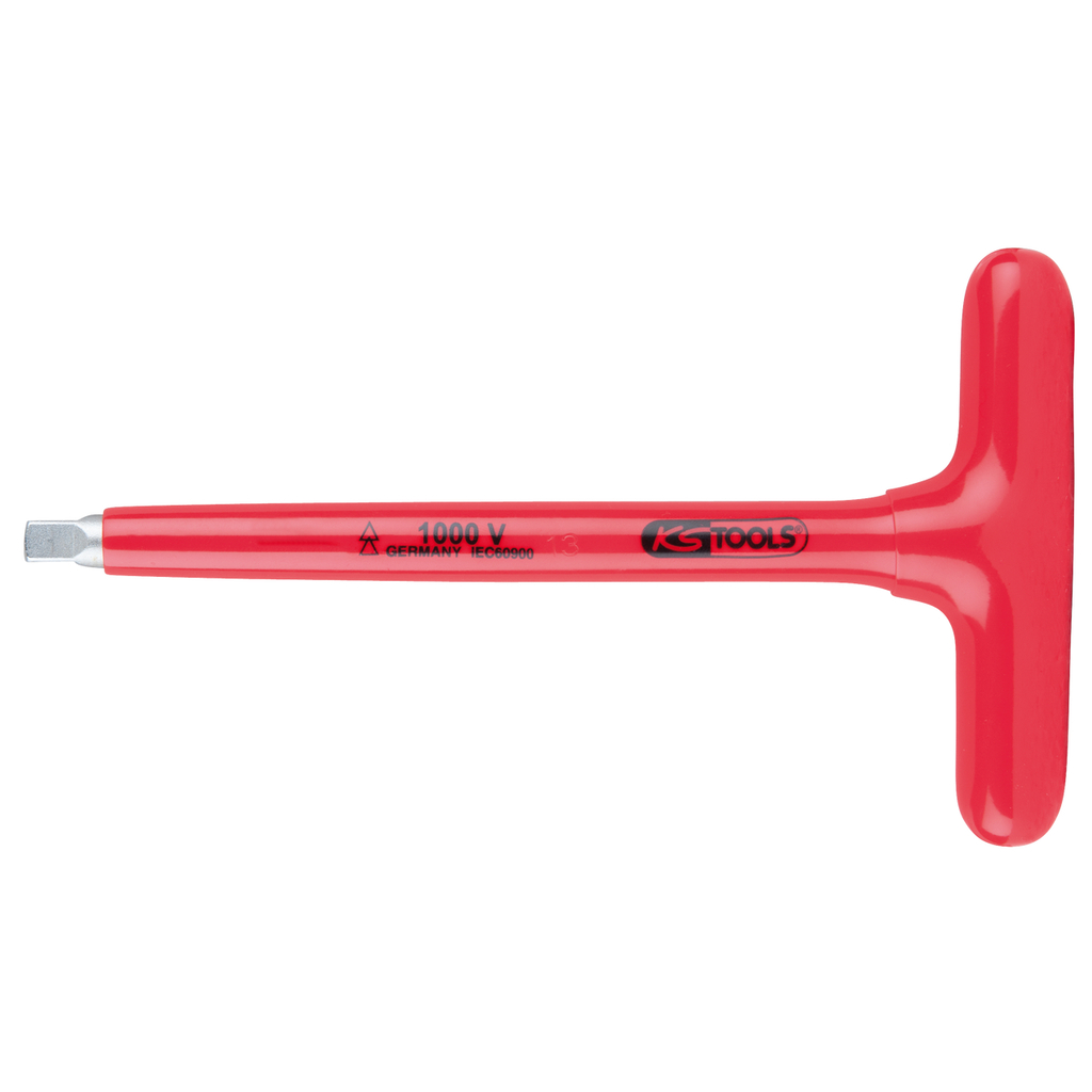 KS Tools  117.3920 3/8" T-grip socket spanner with protective insulation