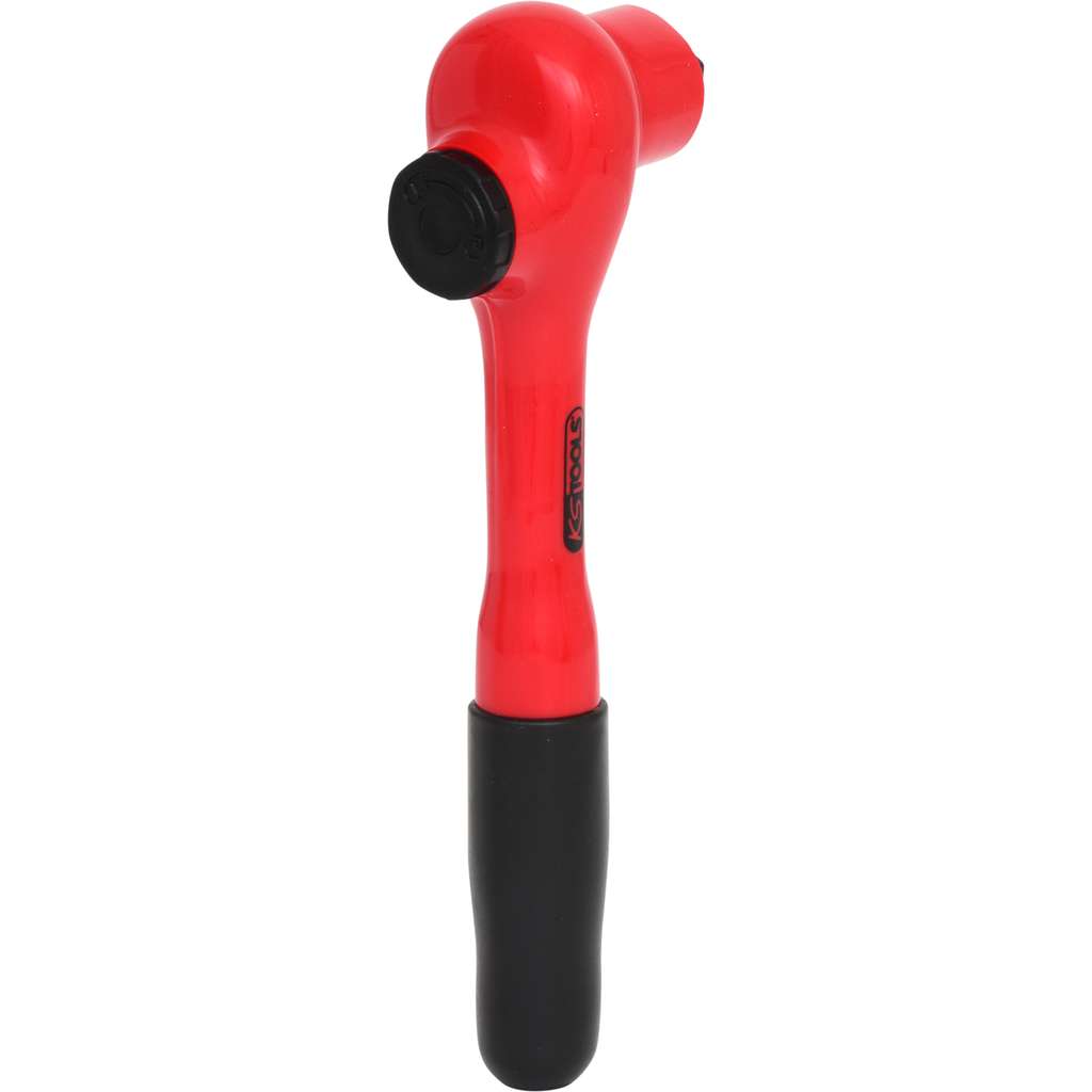 KS Tools 117.3801 3/8" head-reversible ratchet with protective insulation, 32 tooth