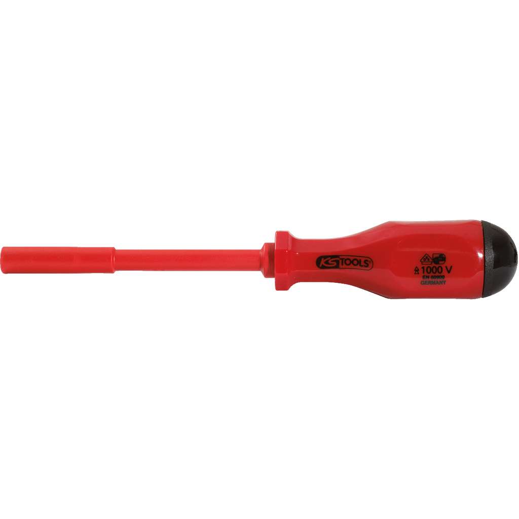 KS Tools 117.1625 1/4" bit screwdriver with protective insulation and magazine