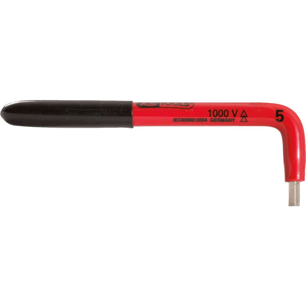 KS Tools 117.1601 Hexagon wrench key with protective insulation, 3mm
