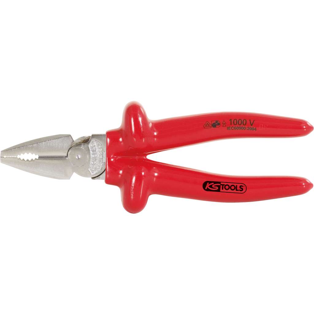 KS Tools 117.1278 1000V combination pliers, 160mm