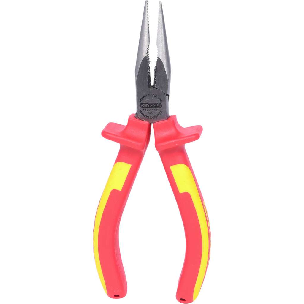 KS Tools  117.1117 long nose pliers,straight, 165mm