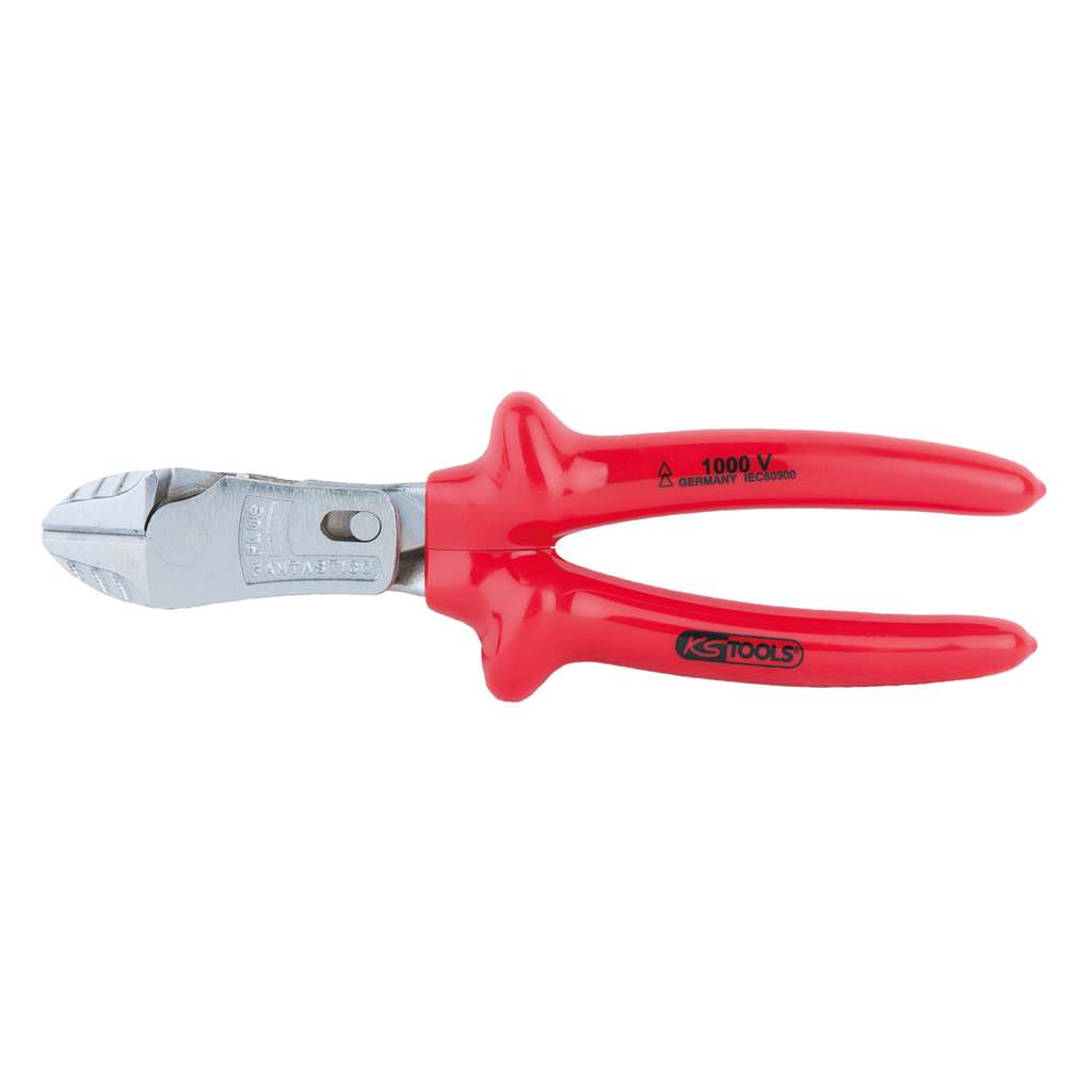 KS Tools  117.1234 1000V high leverage side cutter, 200mm