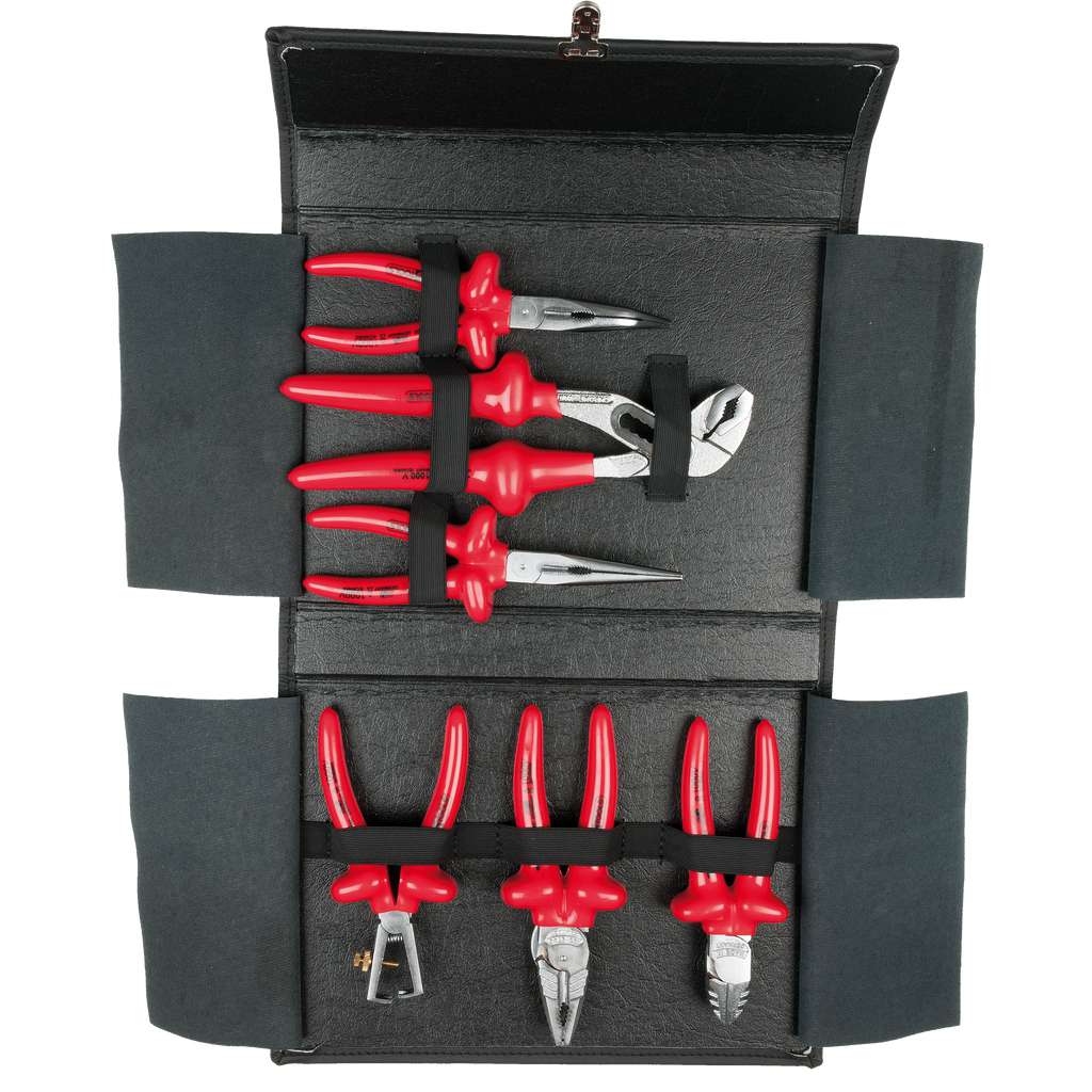 KS Tools 117.1873 1000V pliers set, 6 pcs