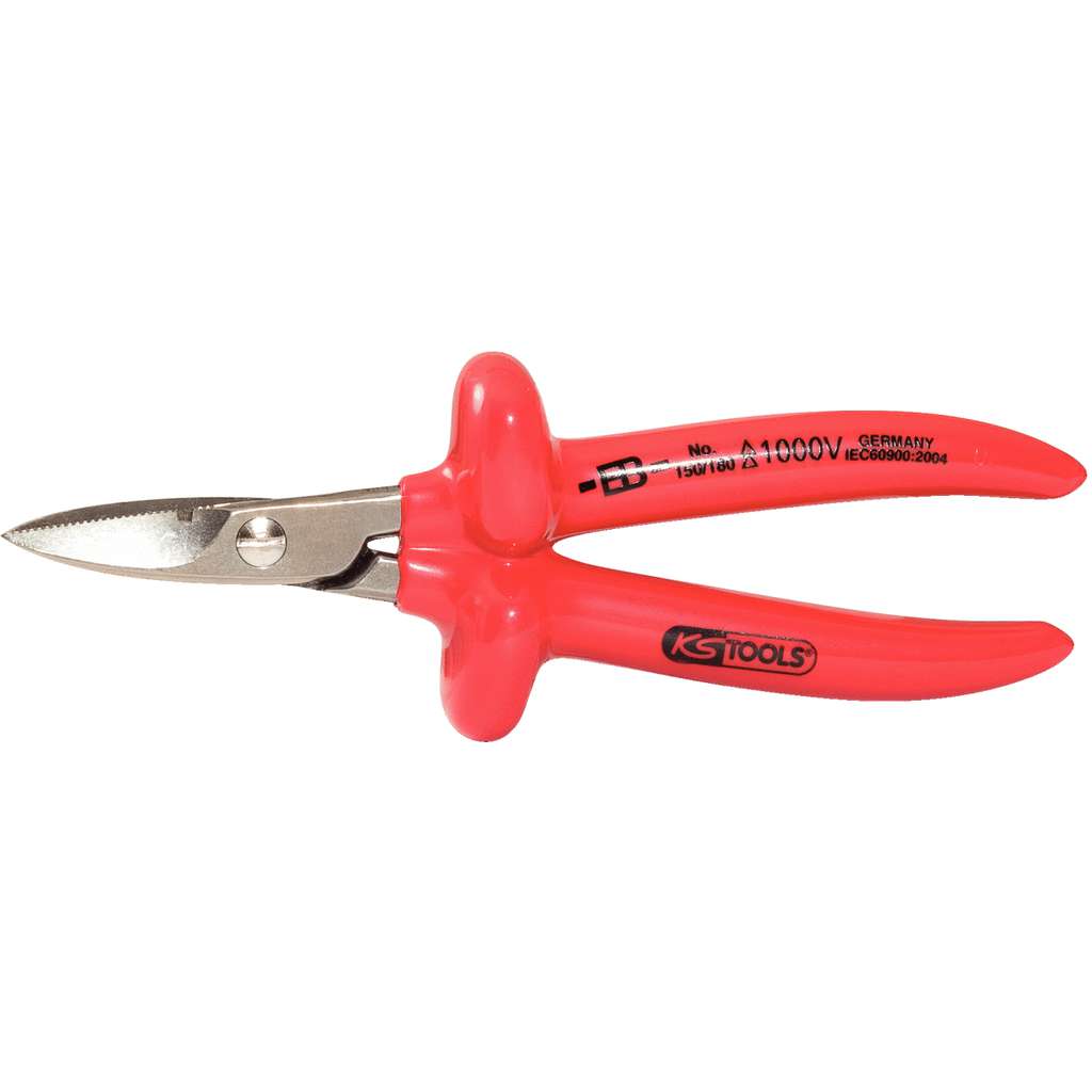 KS Tools 117.1206 1000V Electrical shear, 180mm