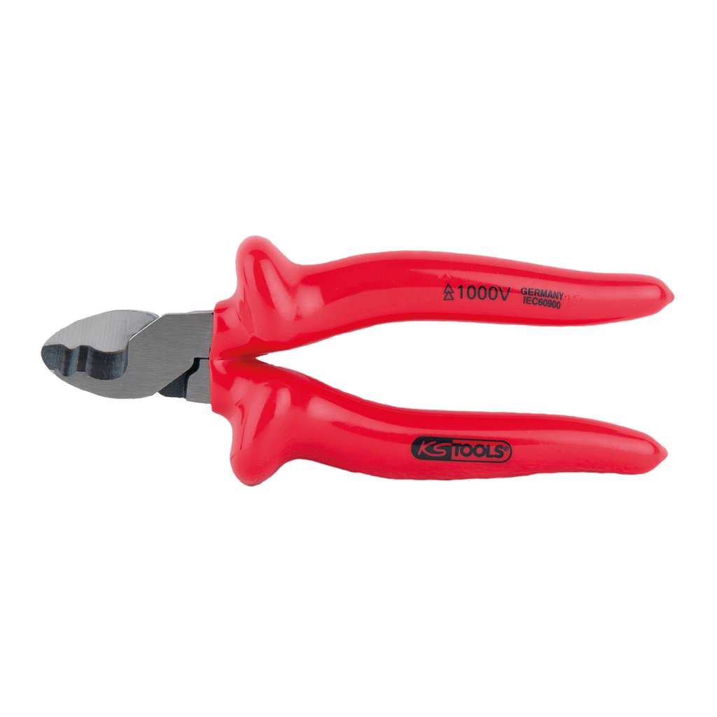 KS Tools 117.1107 1000V single handed cable shear, 165mm