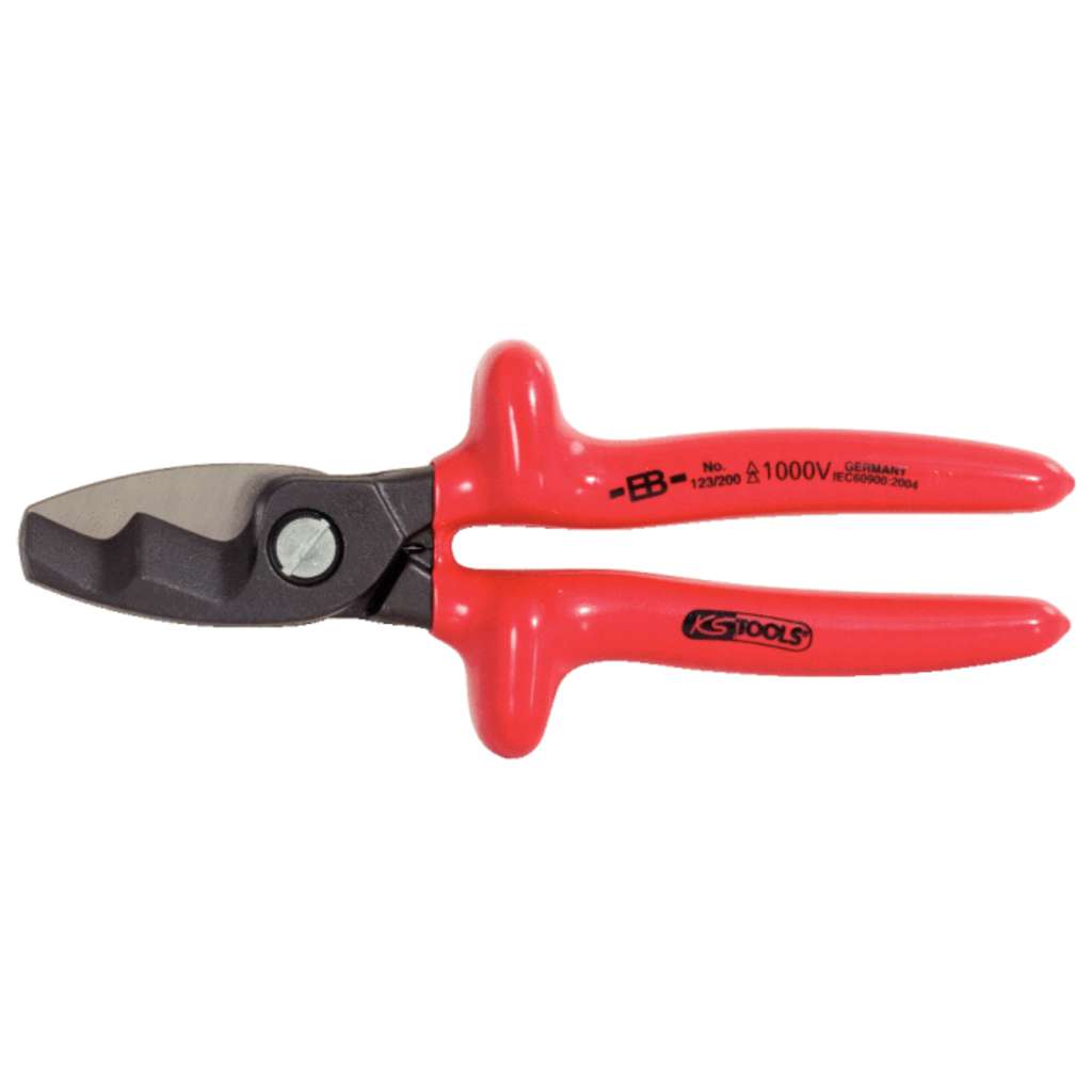 KS Tools  117.1270 1000V dbl edge cable shear,200mm