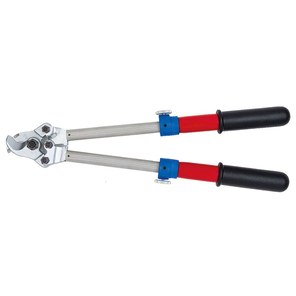 KS Tools 117.1233 Cable shears with protective insulation, telescopic grip, 360-520mm
