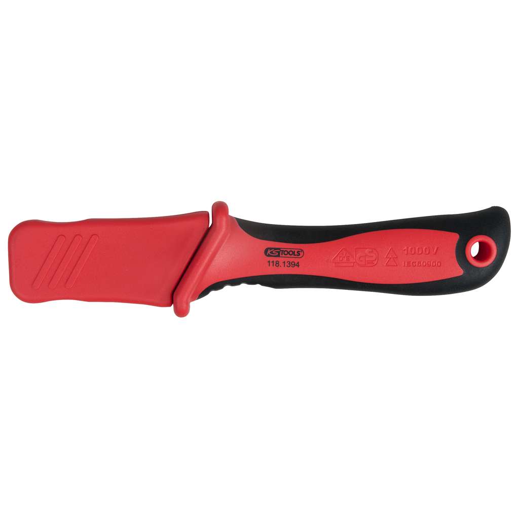 KS Tools 118.1394 Insulated cutting knife, 180 mm