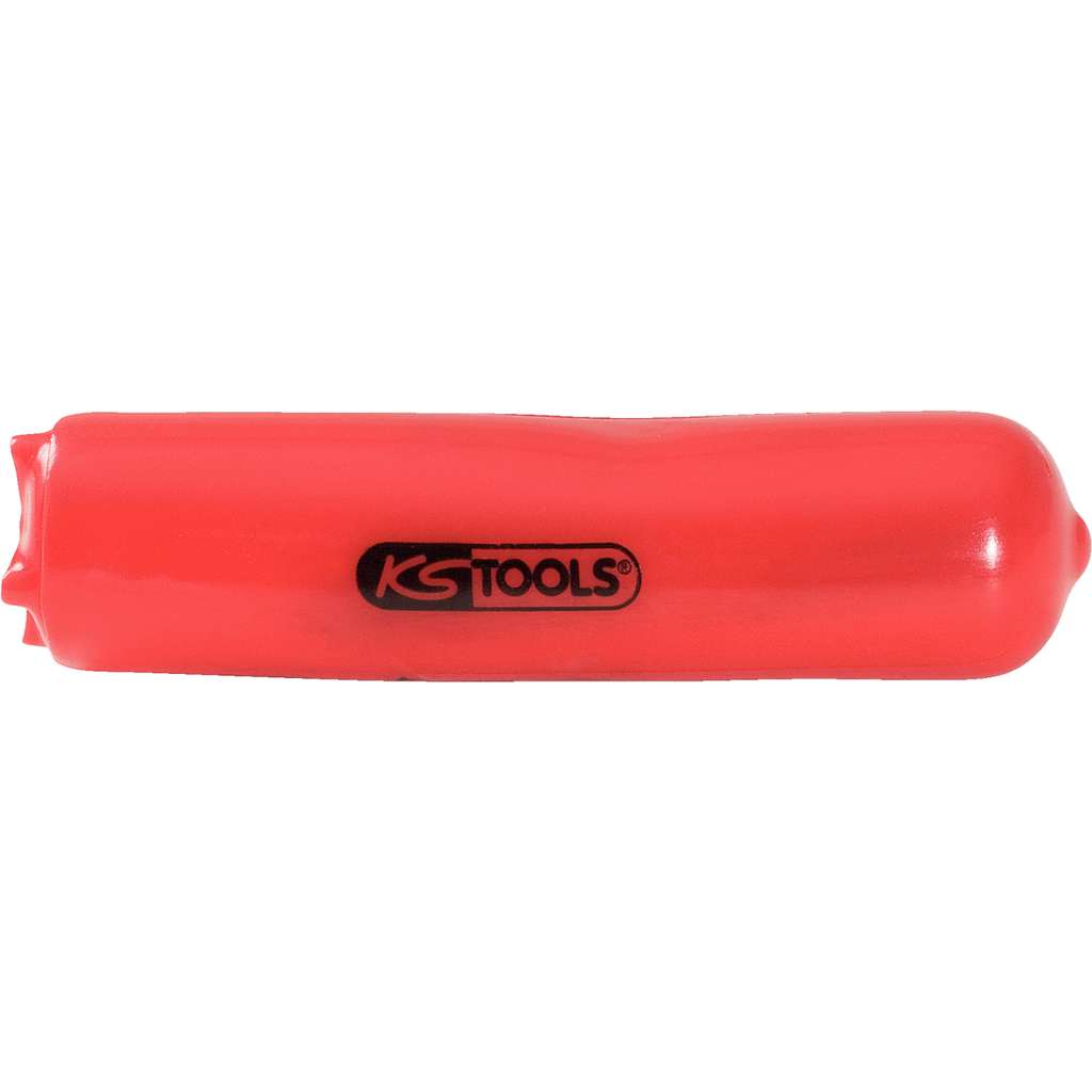 KS Tools 117.4235 sleeve with protective insulation and clamp cap, 10mm, L=100mm