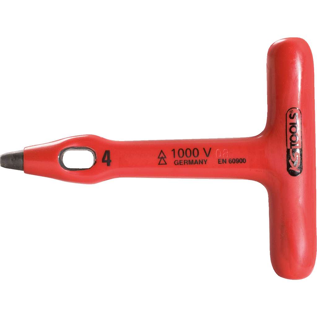 KS Tools 117.1649 Punch with protective insulation, 100mm