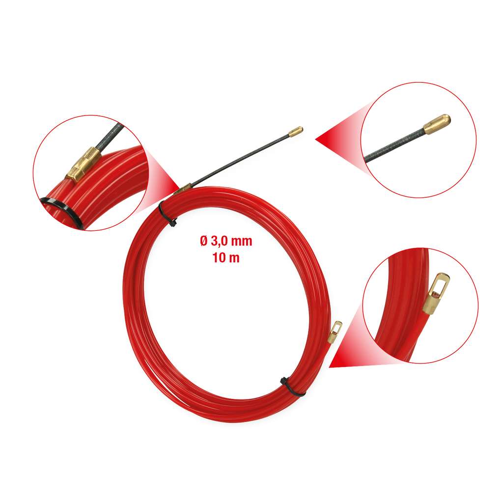 KS Tools 150.0960 Cable retraction wire, 10.0 m