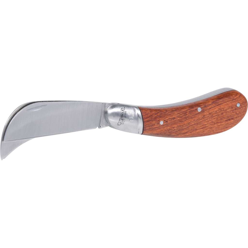 KS Tools 907.2186 Pen knife, straight+sickle blade
