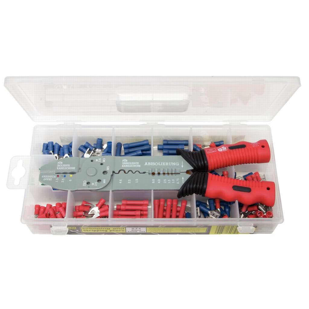 KS Tools  115.1230 Crimping tool set, 271 pcs