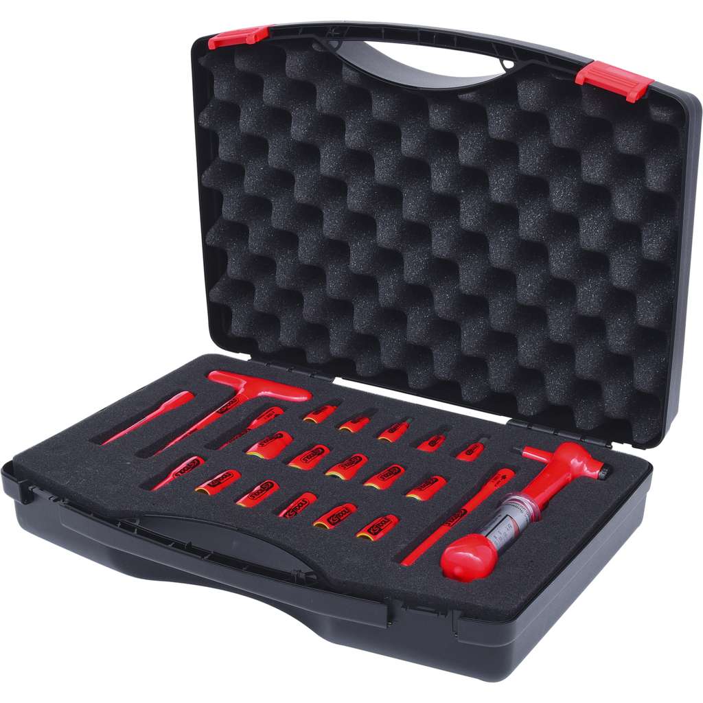 KS Tools 117.1878 1/4" Insulated socket wrench set, 21 pcs