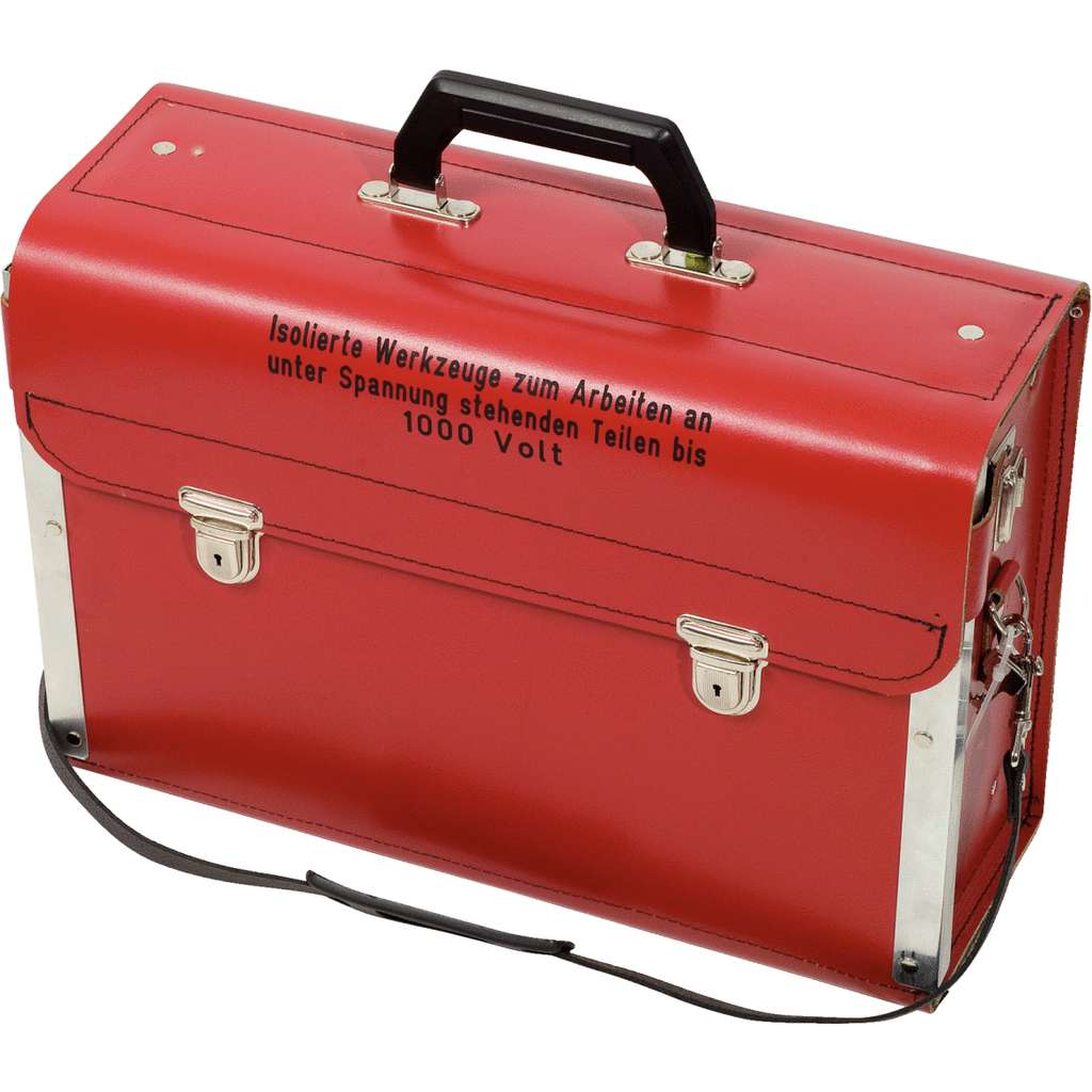 KS Tools 117.1830-99 Leather toolcase, empty