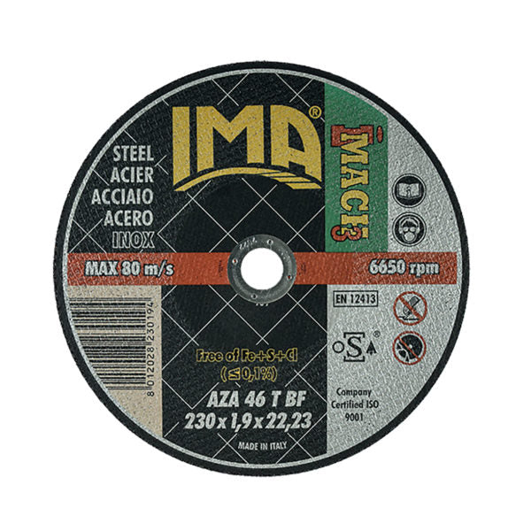 IMA ABRASIVI 1251022I1TM 125X1,0X22 IM3 THIN CUTTING DISC IMACH3 