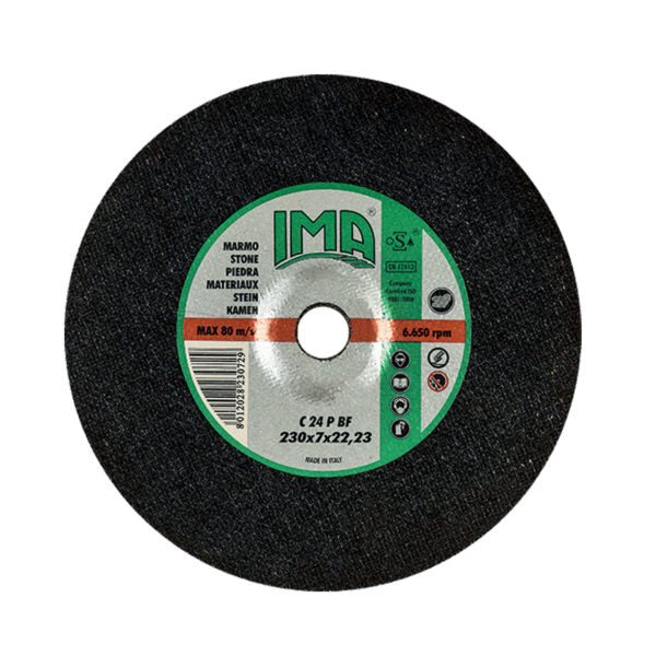 IMA ABRASIVI 2307022I3DS 230X7,0X22 INOXGRINDING DISCS METAL - INOX IMA